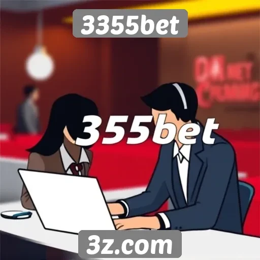 Atendimento ao cliente no site de jogos 3355bet